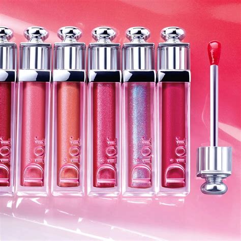 dior lip gloss that turns glitter